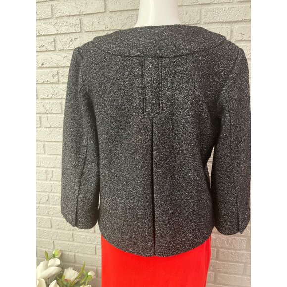 JDS Collection Women Long Sleeve Wool Blend Swing Jacket Size S - Picture 5 of 9